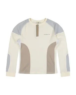 GmbH カラーブロック長袖トップ - Neutrals - サムネイル1