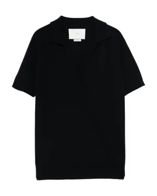 Vanisè ポロカラー編みニットTシャツ - サムネイル1