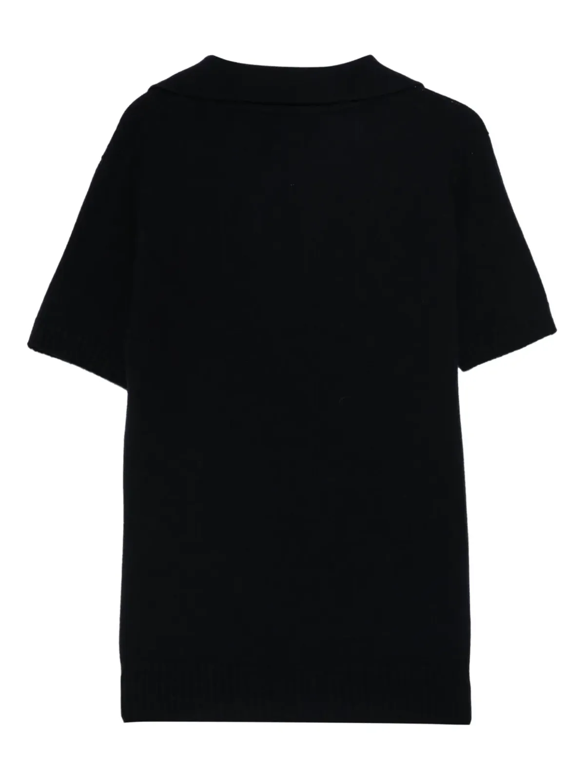 Vanisè ポロカラー編みニットTシャツ - 画像2