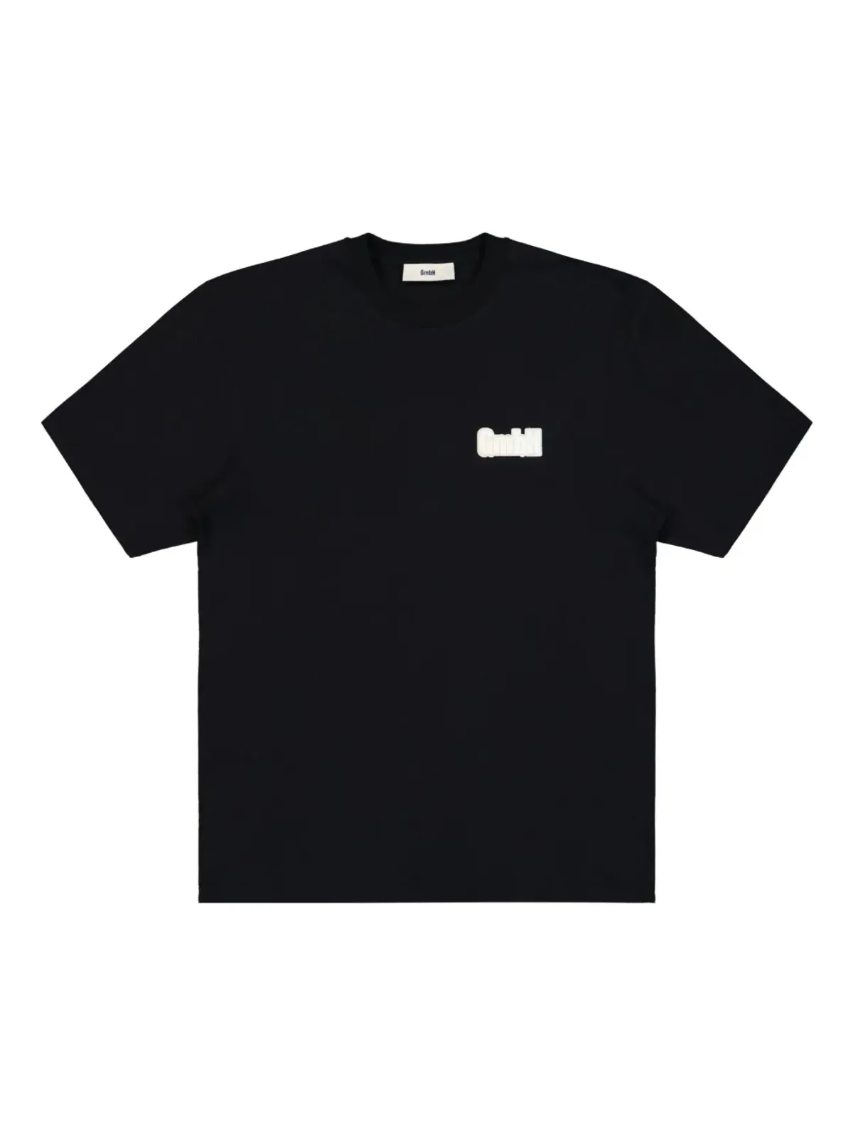 GmbH 刺繍入りカットアウトロゴ Tシャツ - 画像1