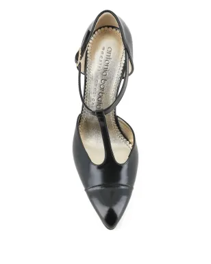 Antonio Barbato Maestri Veneziani T-strap heeled pumps - Black - サムネイル3