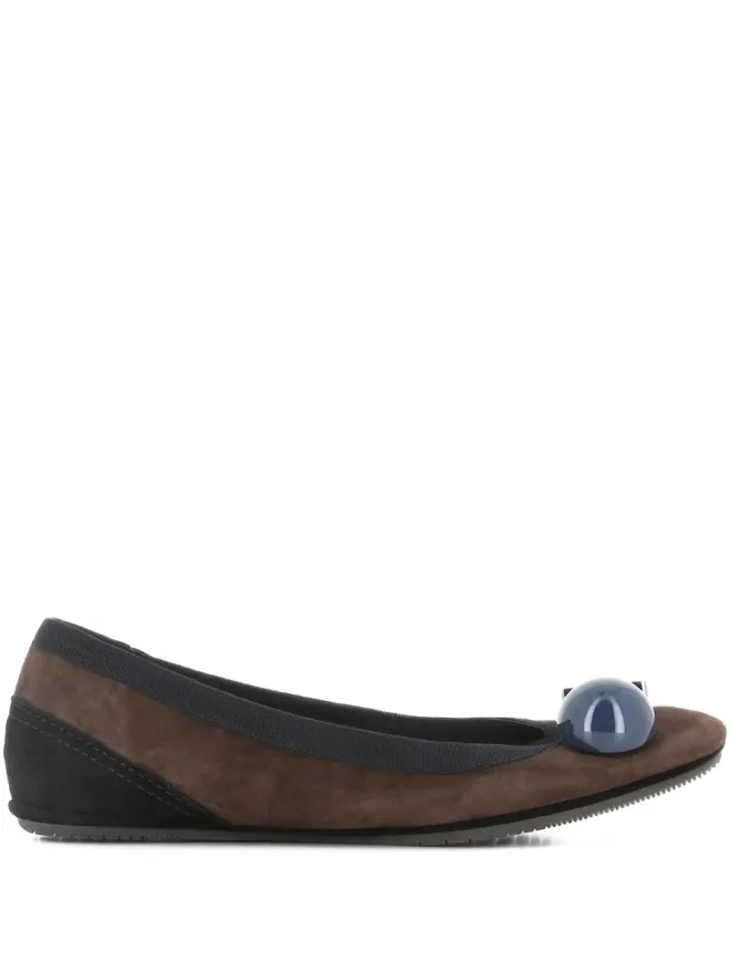 Dove Nuotano Gli Squali Dove Nuotano Gli Squali Beckyエンブリッシュメント バレエフラットの商品画像