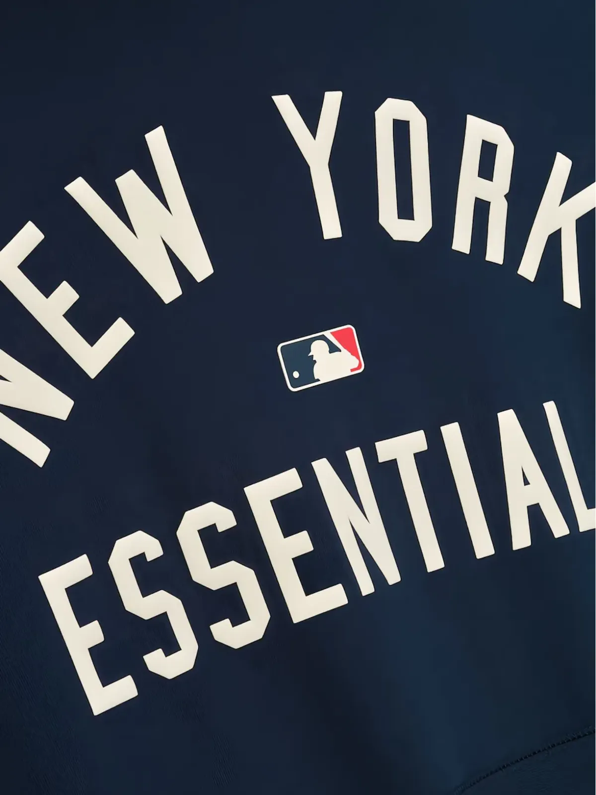 FEAR OF GOD ESSENTIALS x MLB Yankees グラフィックフーディー - ブルー - 画像4