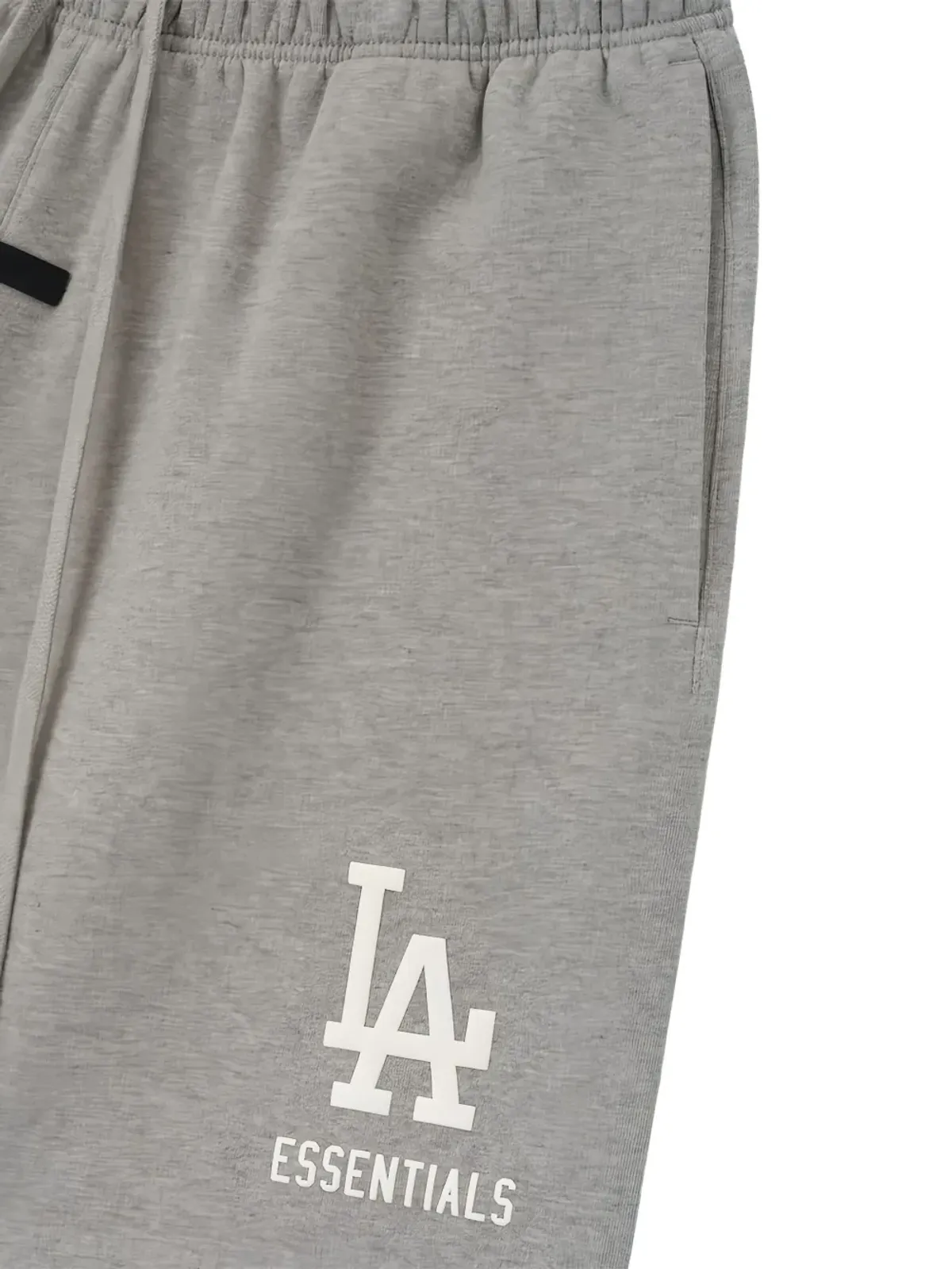 FEAR OF GOD ESSENTIALS × MLB Dodgers ロゴ ショーツ グレー - 画像4