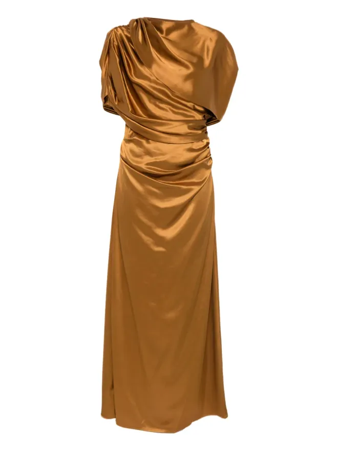 MALINA MALINA ドレープマキシドレスの商品画像