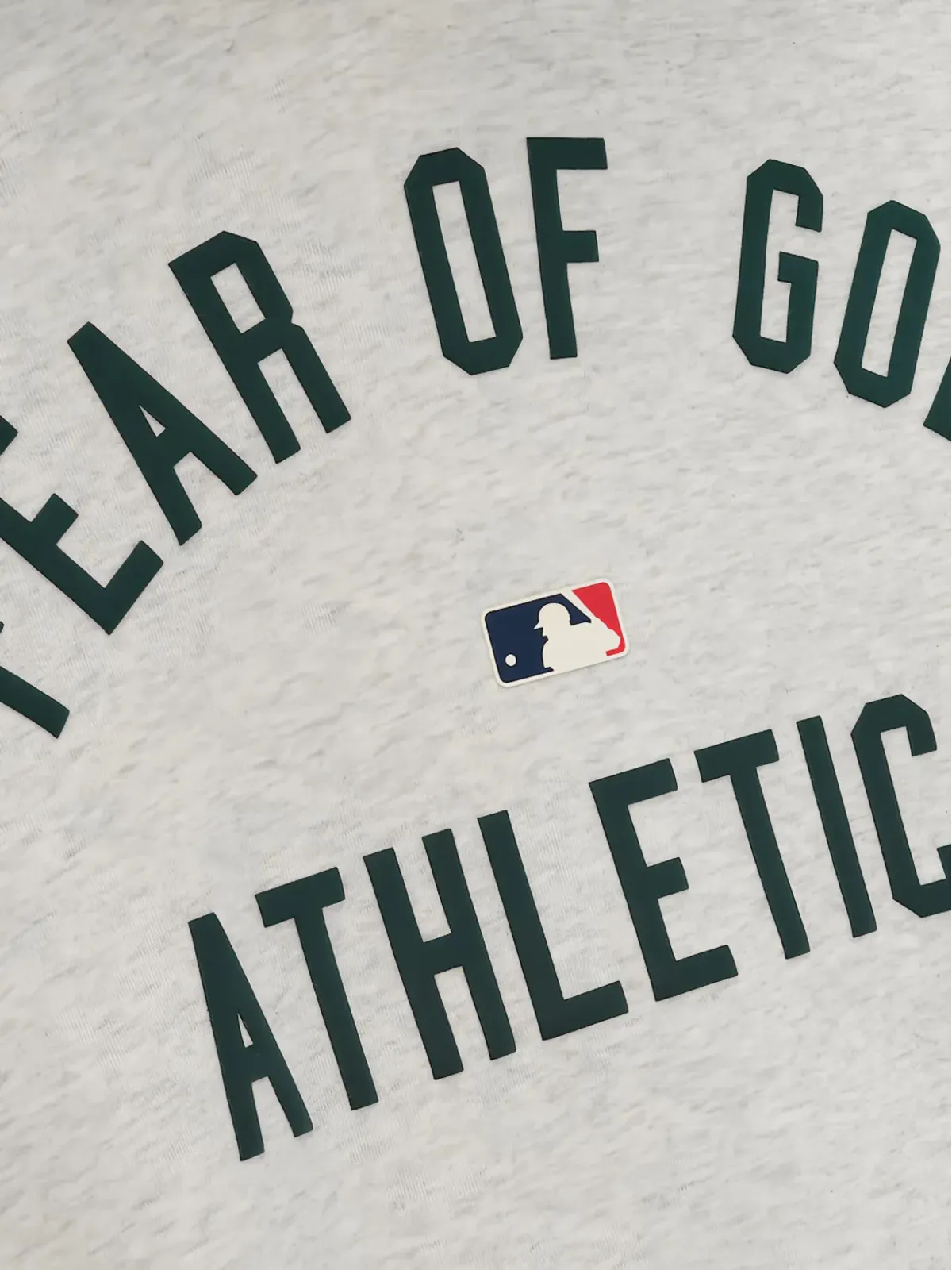 FEAR OF GOD ESSENTIALS x MLB Athletics ロゴ フーディー - グレー - 画像3