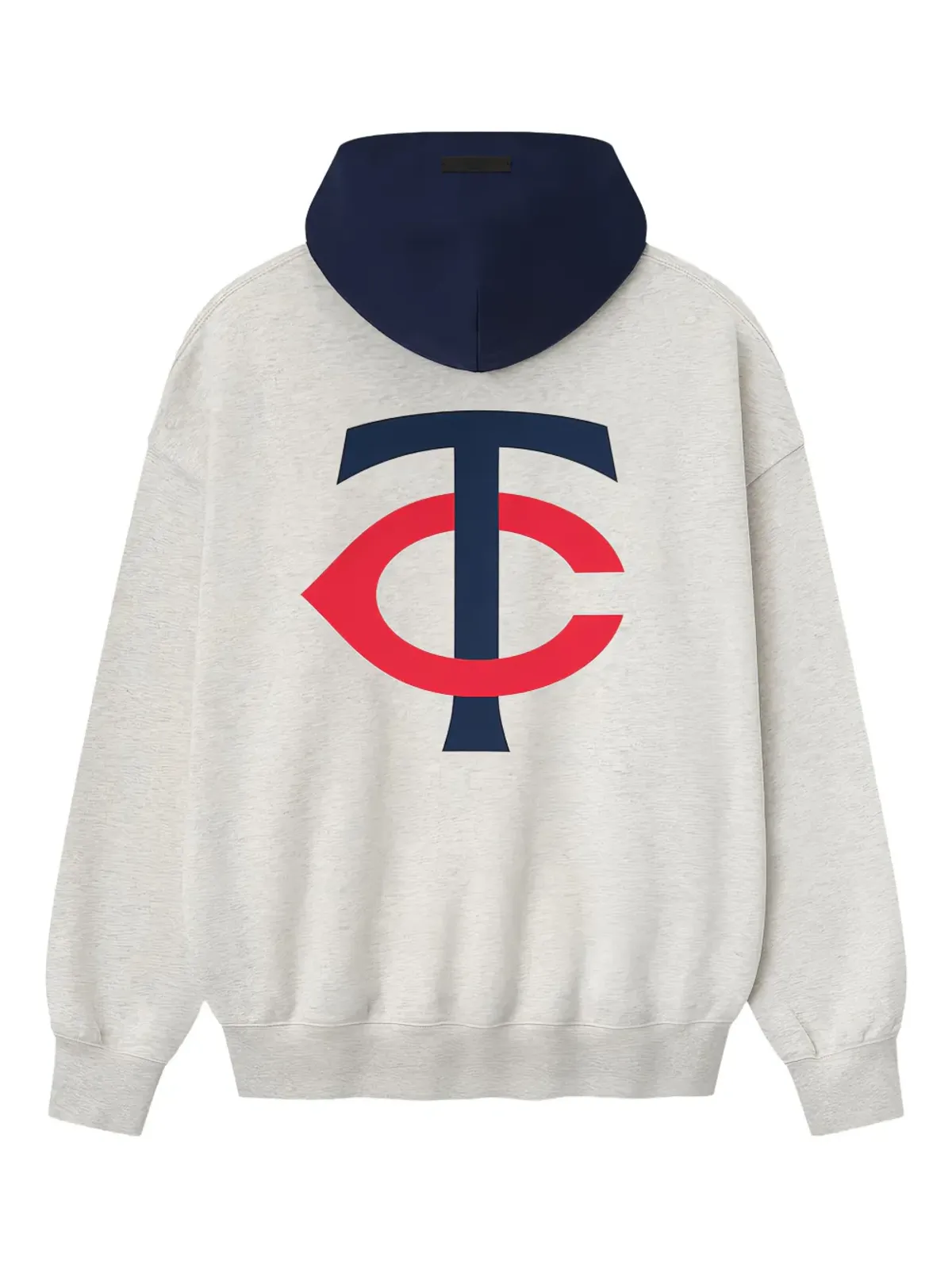 FEAR OF GOD ESSENTIALS x MLB ツインズ ロゴ グラフィック パーカー - グレー - 画像2