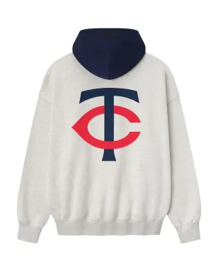 FEAR OF GOD ESSENTIALS x MLB ツインズ ロゴ グラフィック パーカー - グレー - サムネイル2
