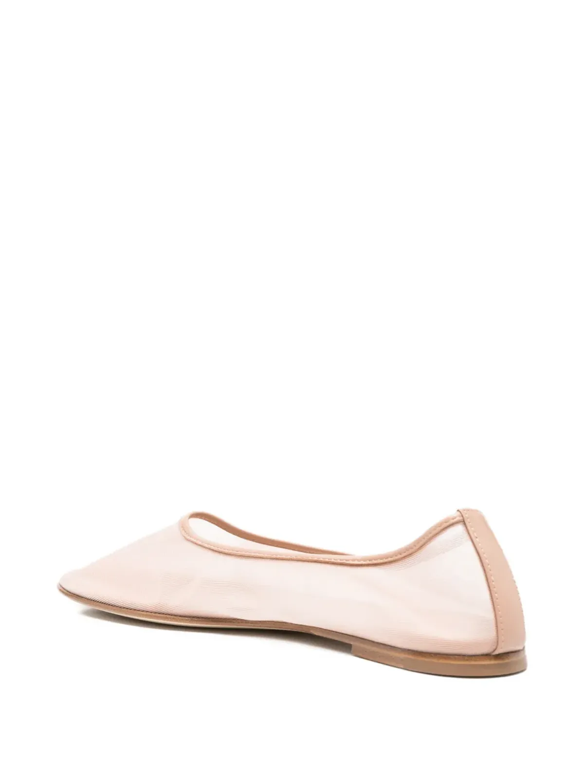 Dear Frances round-neck ballet flat - Neutrals - 画像3