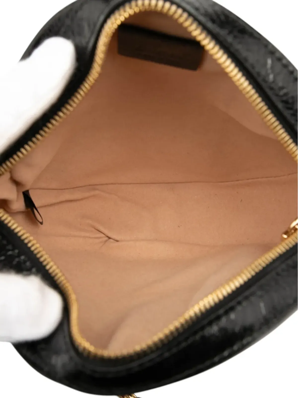 Gucci ビンテージ 2016-2025 ミニスエード オフィディア ラウンド クロスボディ バッグ - 画像5