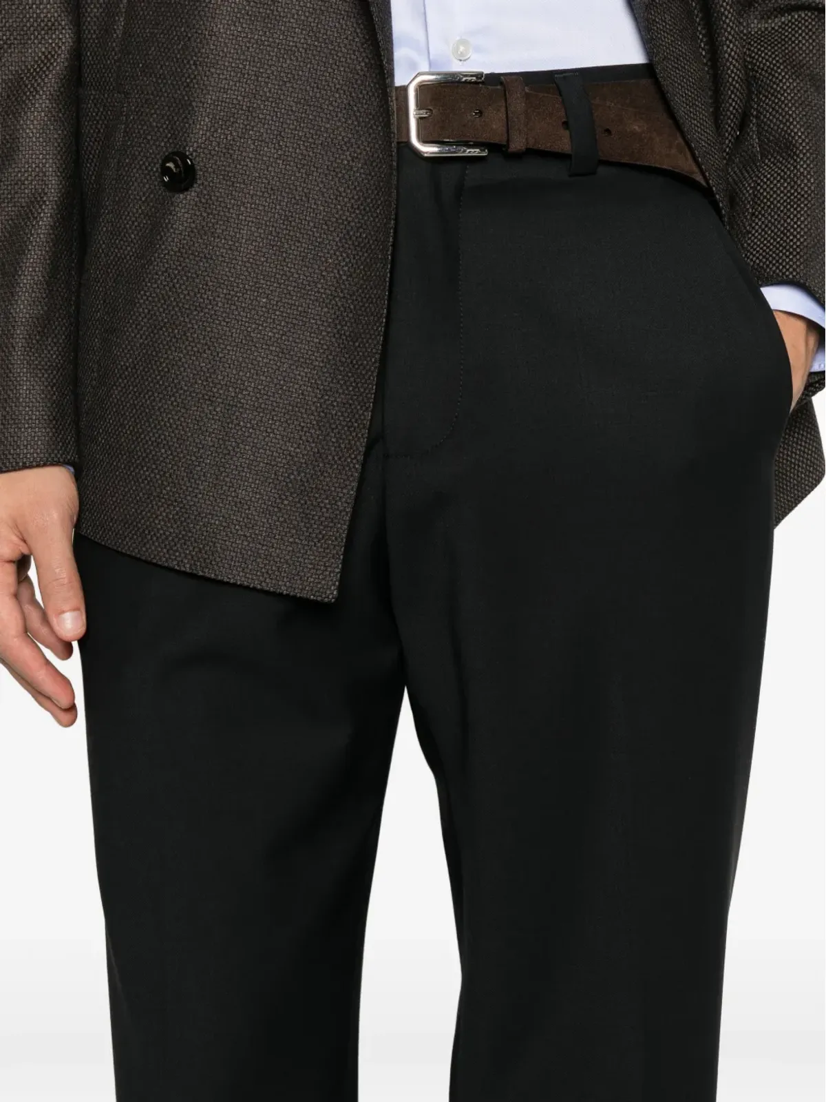 Michael Coal ストレートレッグ クロップドパンツ - 画像5