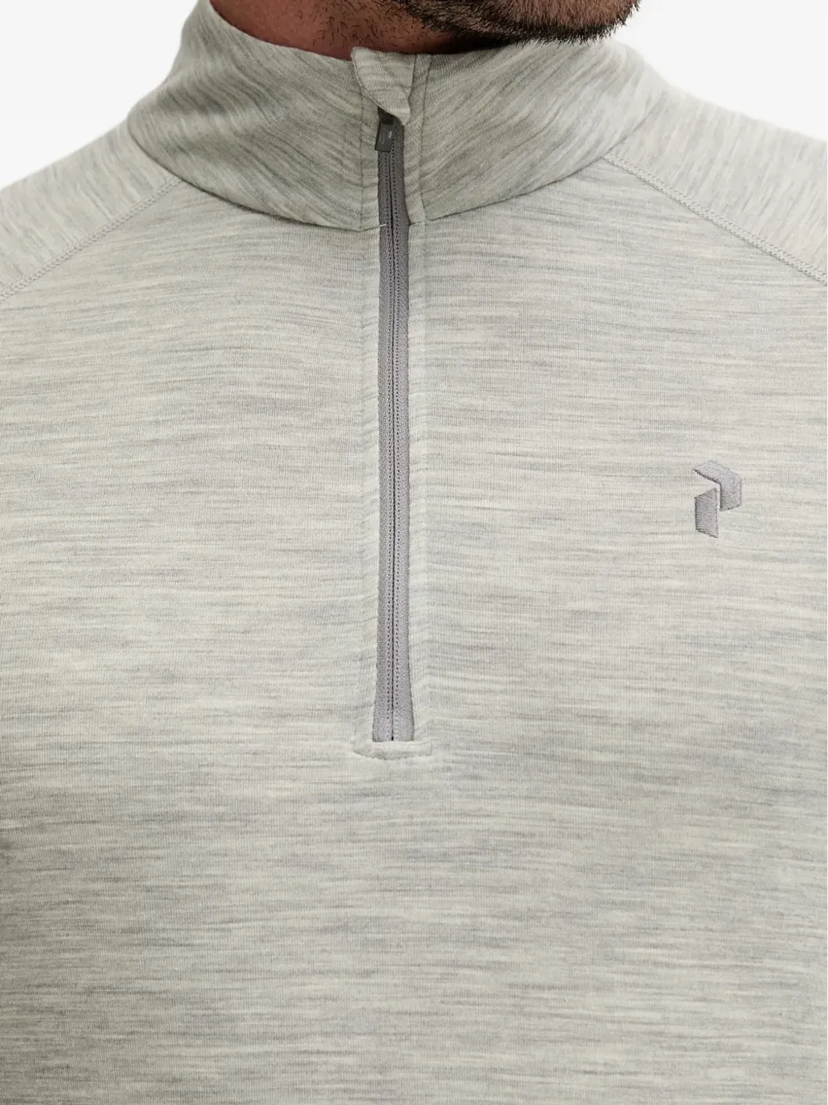 Peak Performance ハーフジップ長袖トップ - 画像5
