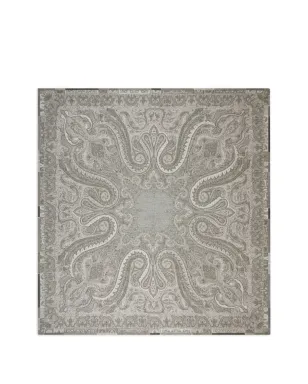 ETRO HOME paisley-pattern wool throw blanket - Neutrals - サムネイル1