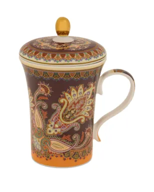 ETRO HOME ポーセリンマグカップ（ブラウン） - サムネイル1