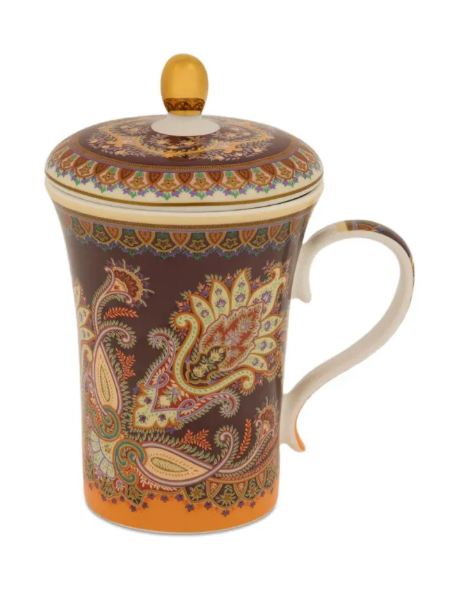 ETRO HOME ETRO HOME ポーセリンマグカップ（ブラウン）の商品画像