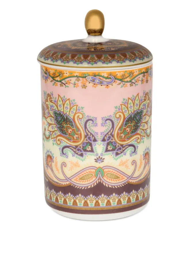ETRO HOME ETRO HOME 磁器製キャンドルジャー（ピンク）の商品画像