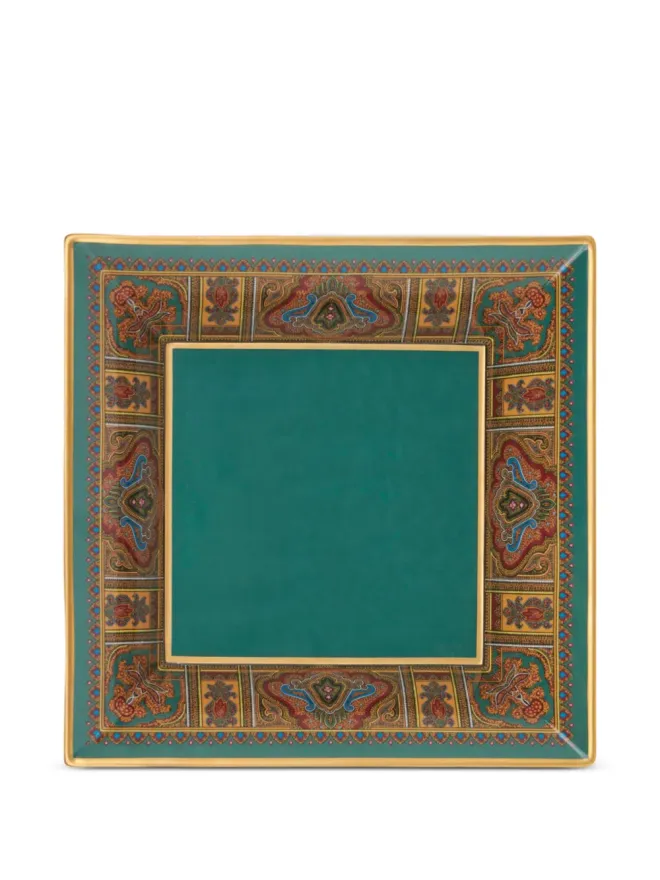 ETRO HOME ETRO HOME ペイズリーパターンのポーセリン製トレイの商品画像