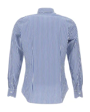 Marchesani ストライプ ボタンシャツ ブルー - サムネイル2