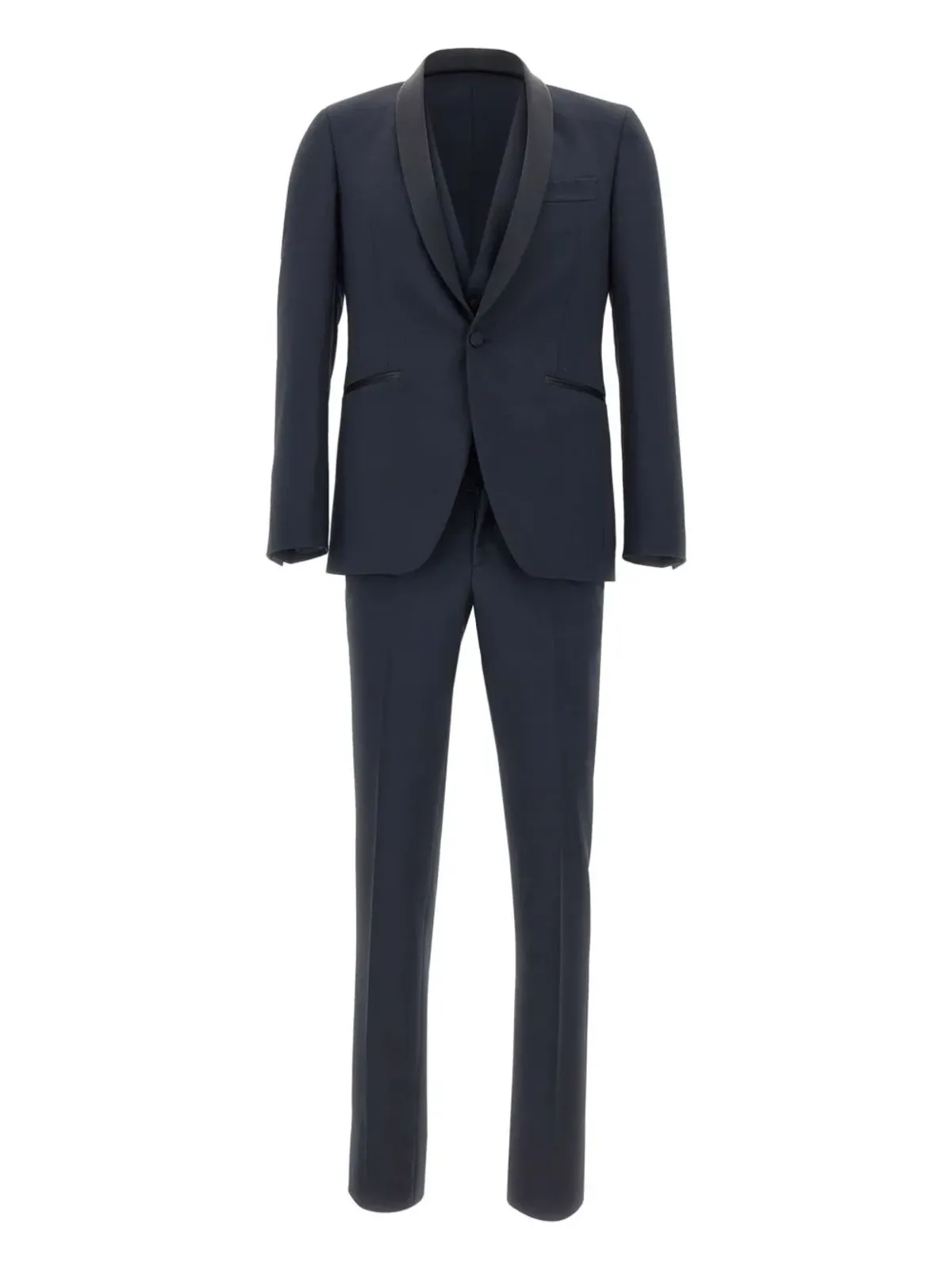 Carlo Pignatelli 三ピース ショールカラー シングルブレスト スーツ - 画像1