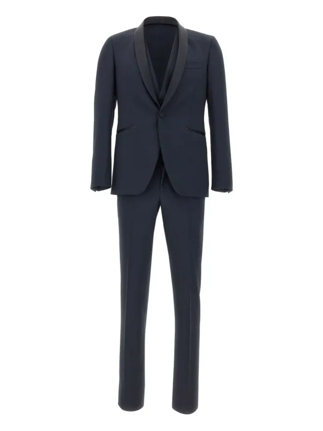 Carlo Pignatelli Carlo Pignatelli 三ピース ショールカラー シングルブレスト スーツの商品画像