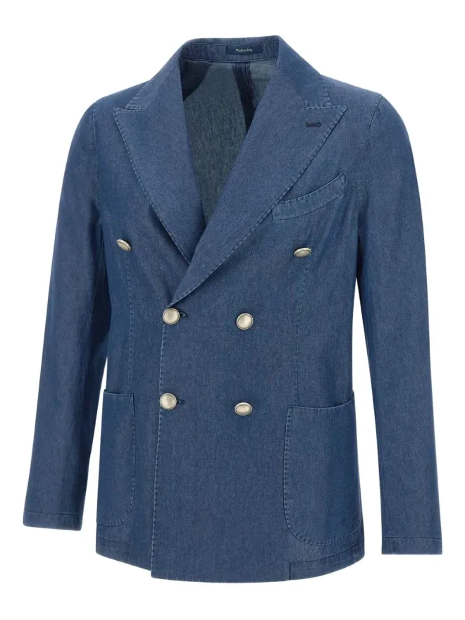 Marchesani Marchesani ピークドラペル ダブルブレスト ブレザーの商品画像