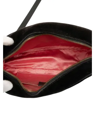 Gucci ビンテージ GG Marmont Matelasse Velvet クロスボディバッグ - サムネイル5