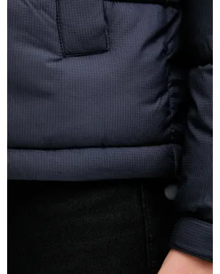 Benetton パッド入りジップファスナー付きジャケット - ブルー - サムネイル5