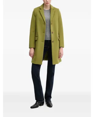 Benetton ボタンポケットコート - グリーン - サムネイル2