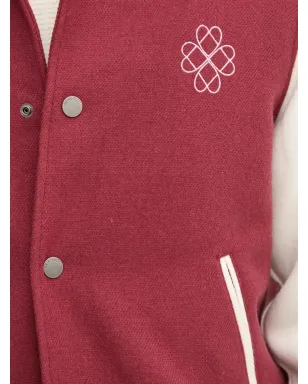 Benetton 刺繍入りボタン留めジャケット - サムネイル5