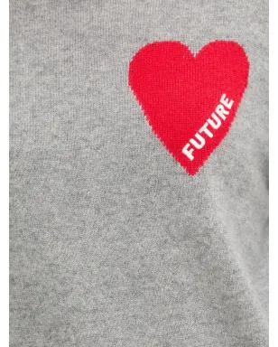 FROM FUTURE ハートモチーフセーター - サムネイル5