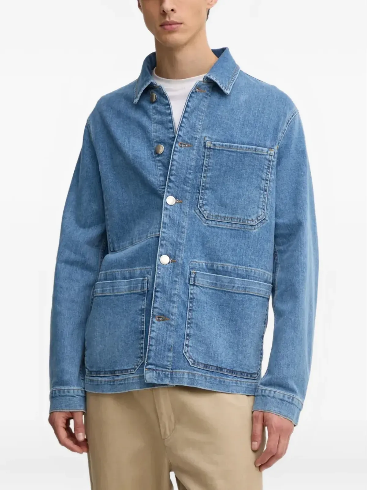 Benetton ポケットチェストジャケット - 画像1