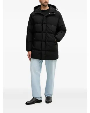Benetton フード付きパディッドコート - サムネイル2