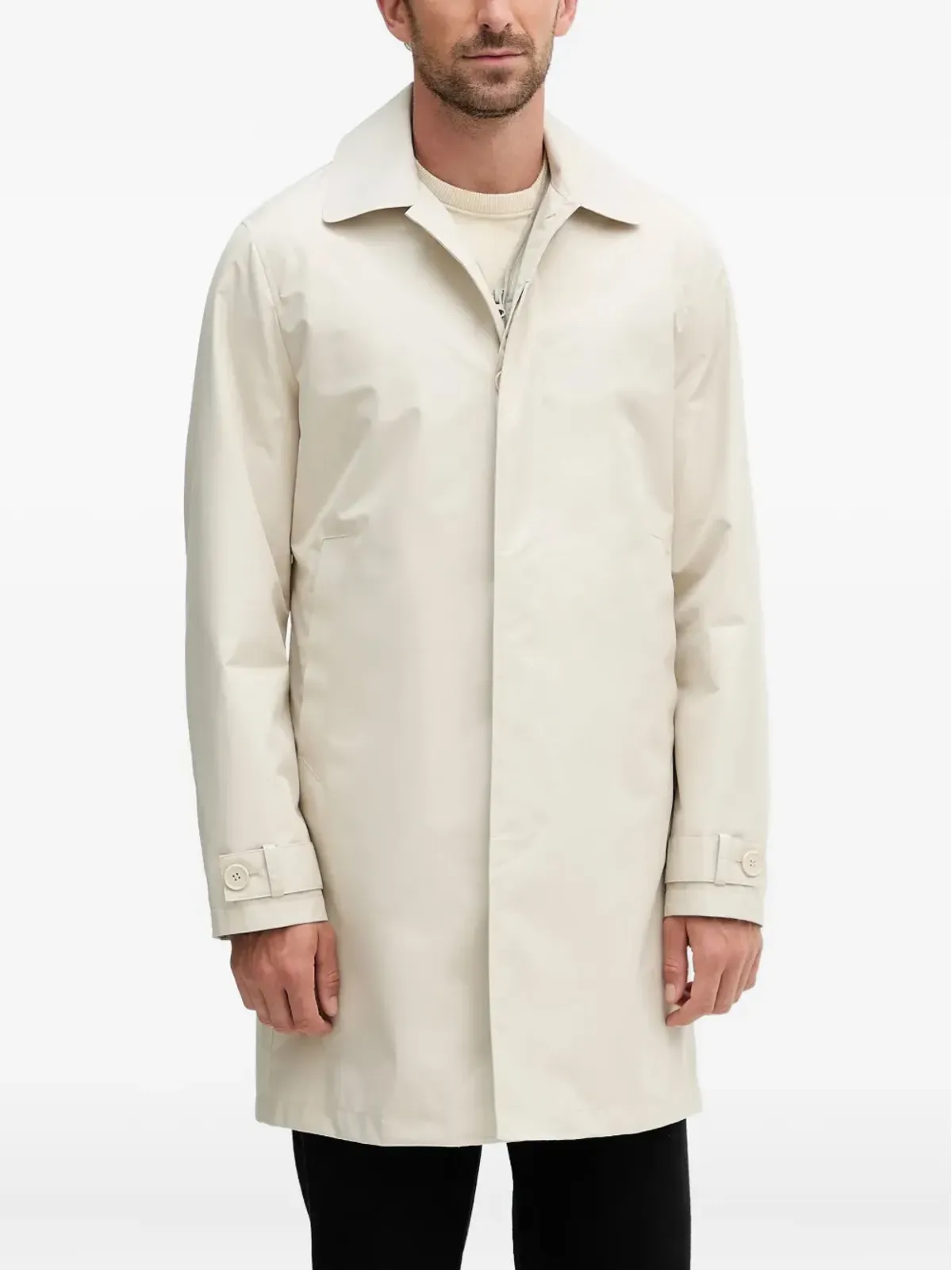 Benetton ボタン付きコート - 画像1