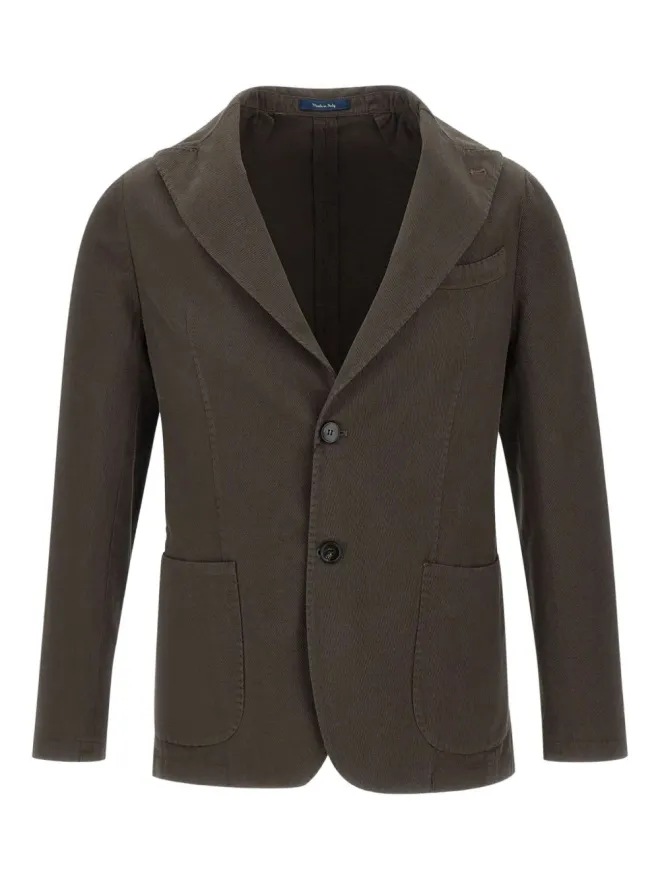 Marchesani Marchesani Camaldoli ピークドラペル ツーボタン ブレザーの商品画像