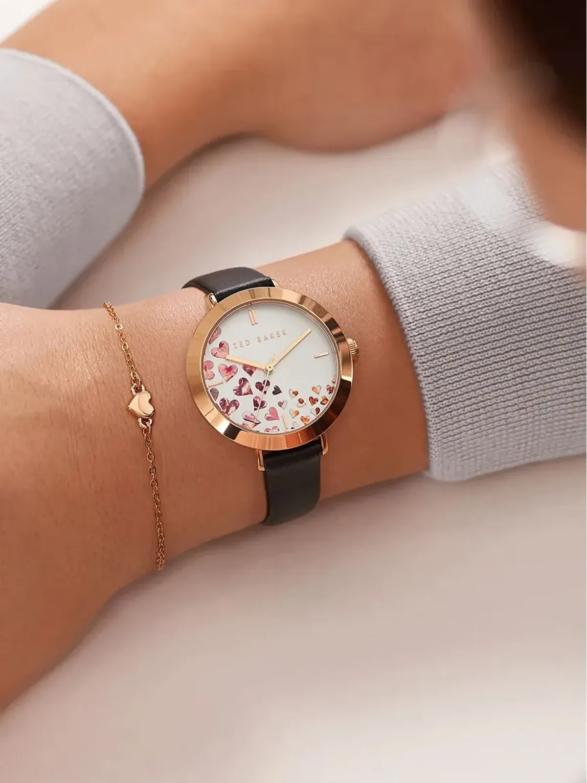 Ted Baker Ammy Hearts ウォッチとブレスレットセット - 画像2