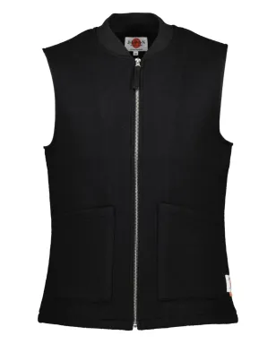 Japan Rags Mei zip-up gilet - サムネイル1