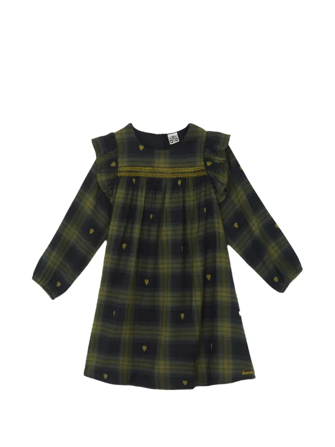 Bonton Bonton フリル付きチェック柄ドレスの商品画像