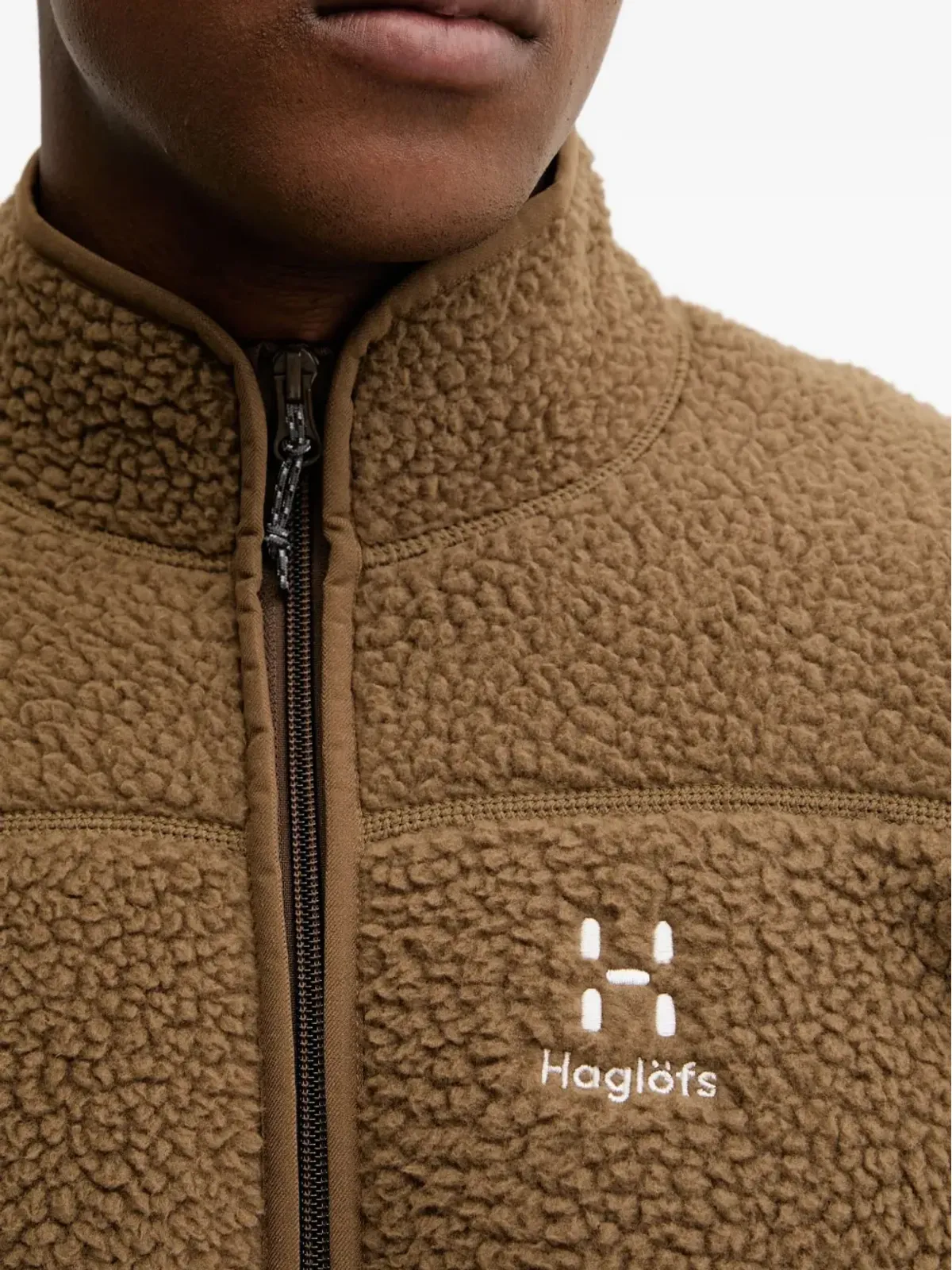 Haglöfs モッサパイル ジップファスナー付きジャケット - 画像4