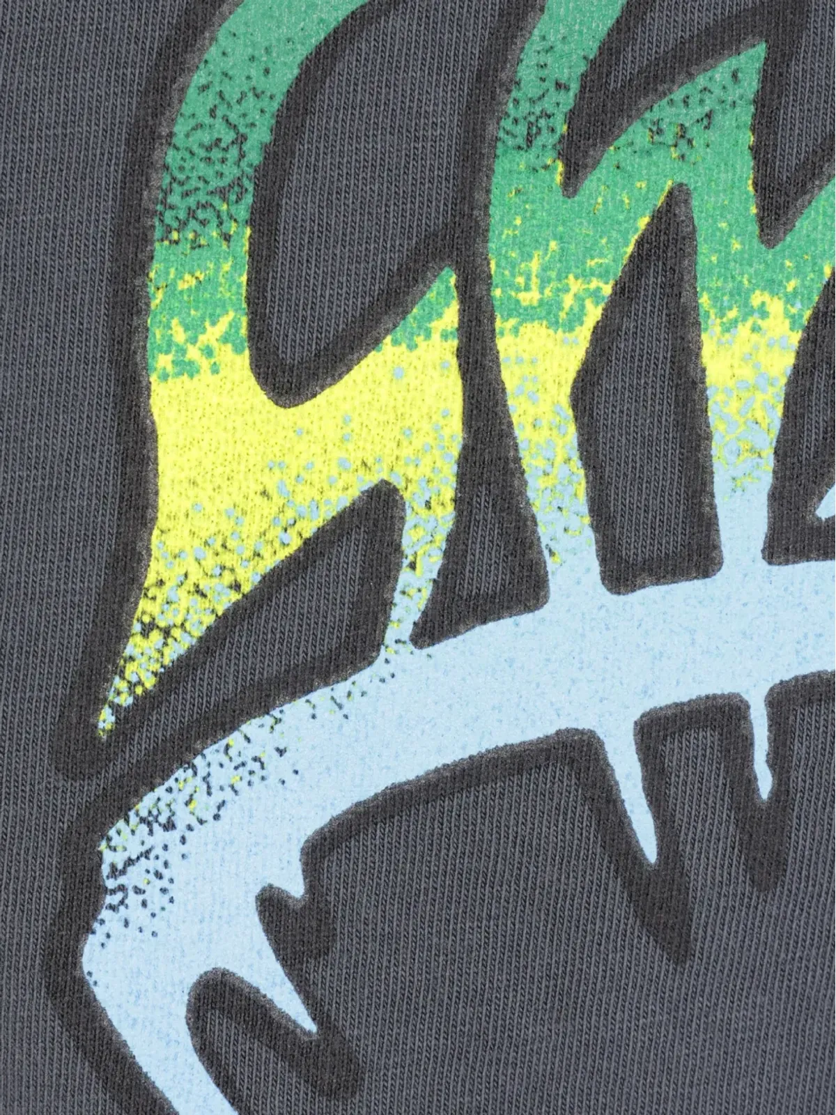 Cherry World グラフィックプリントTシャツ - グレー - 画像3