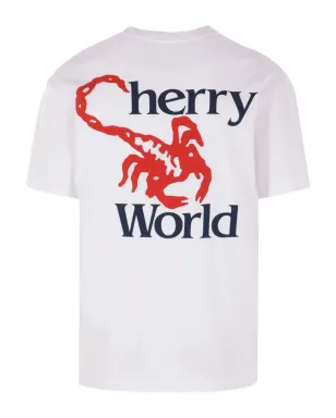 Cherry World バンダナ柄グラフィックプリントTシャツ - サムネイル2