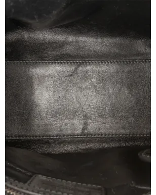 Christian Dior ビンテージ 2011年 ミディアム ツイード カナージュ フリンジ レディ Dior サッチェル - ブラック - サムネイル5