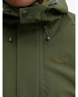 Haglöfs フーデッド ロゴ刺繍 ジャケット - サムネイル4