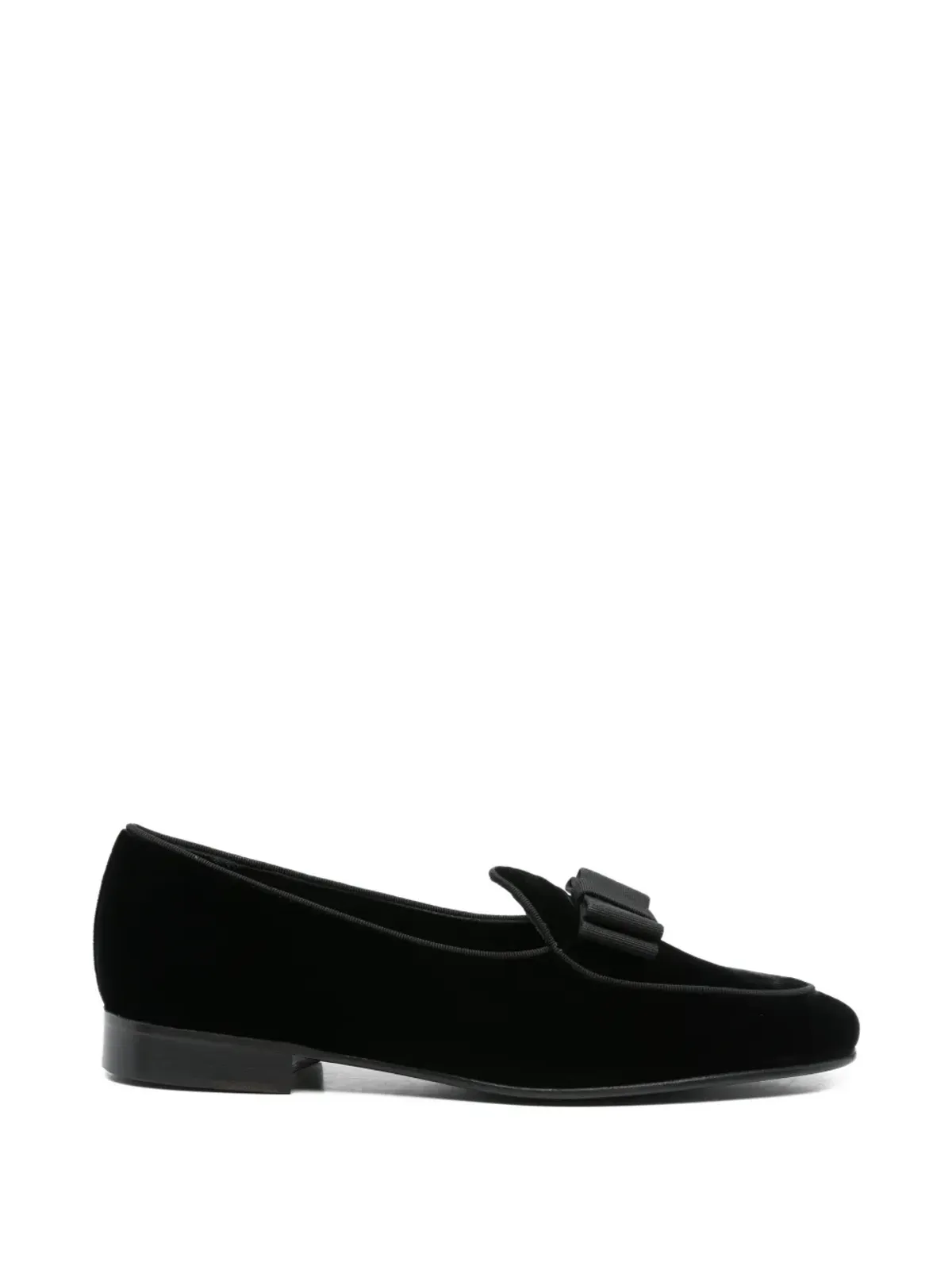 Edhen Milano ベルベット ローファー - 画像1