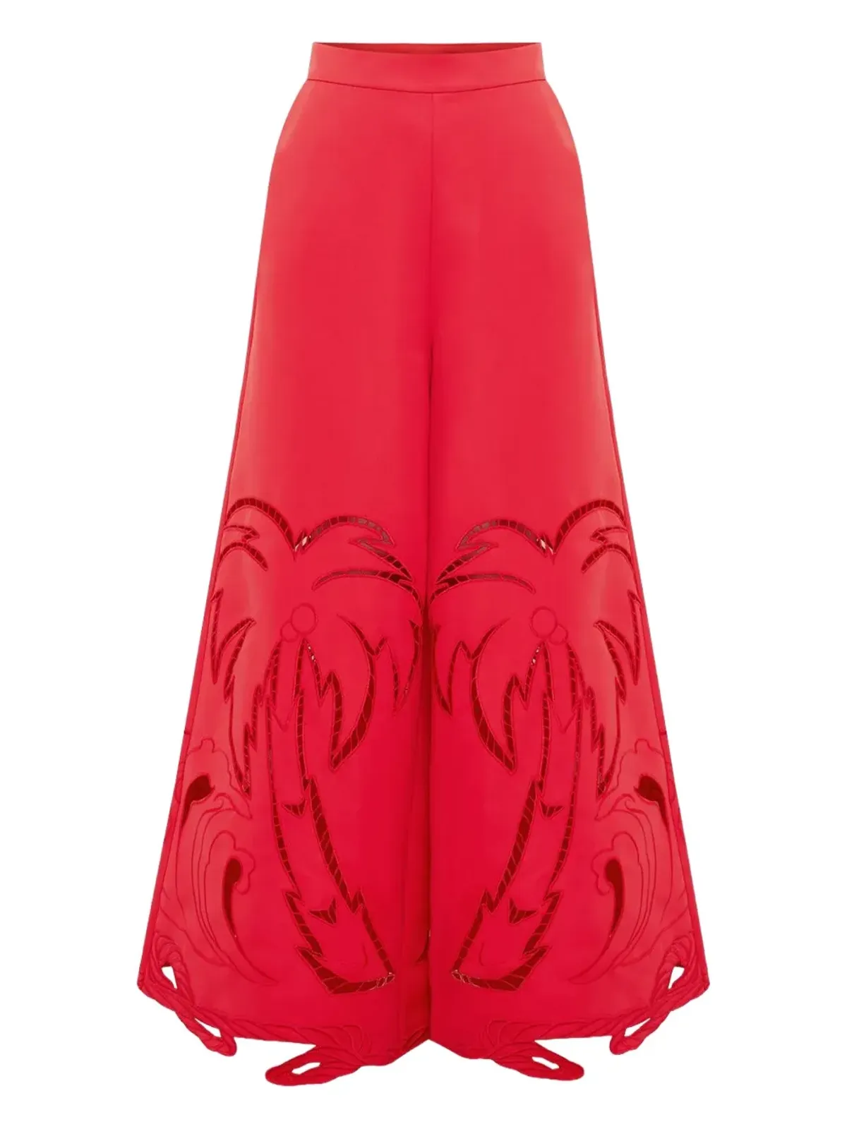 Leo Lin Theodora cutout-detail trousers - 画像1