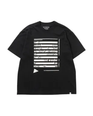 and Wander グラフィックプリントTシャツ - サムネイル1