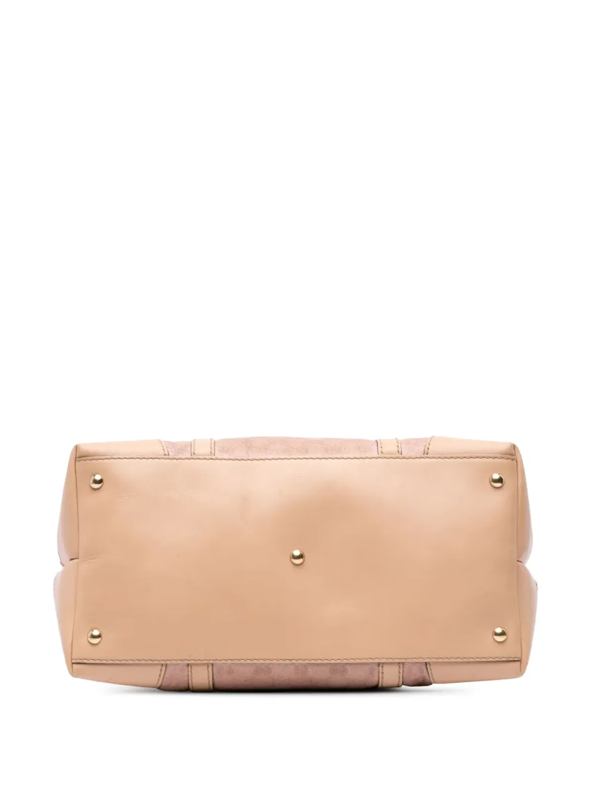Gucci ビンテージ 2016-2025 GGメタリックキャンバス ラブリートートバッグ ピンク - 画像4