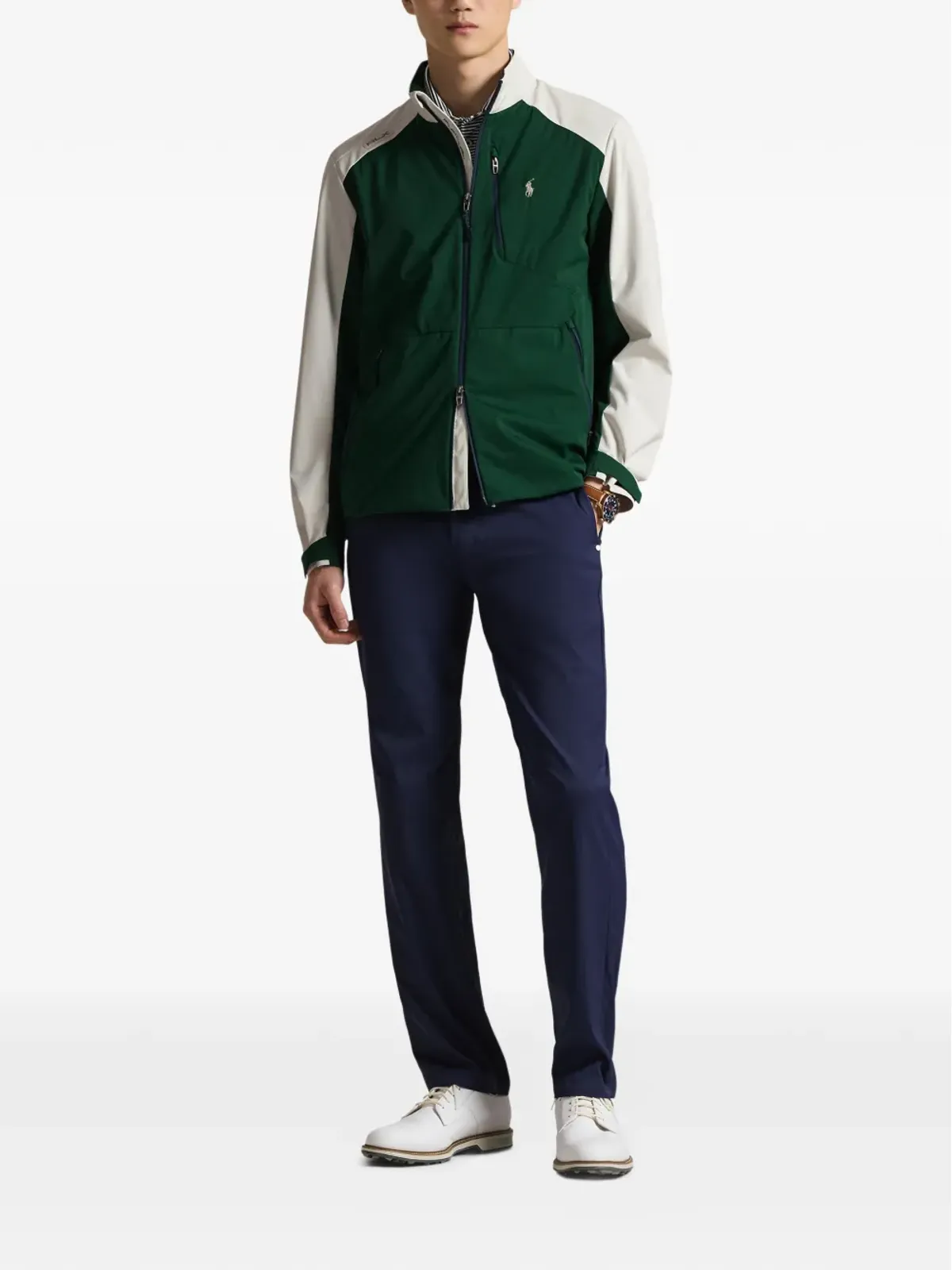 RLX Ralph Lauren カラーブロックデザイン ジャケット - 画像2