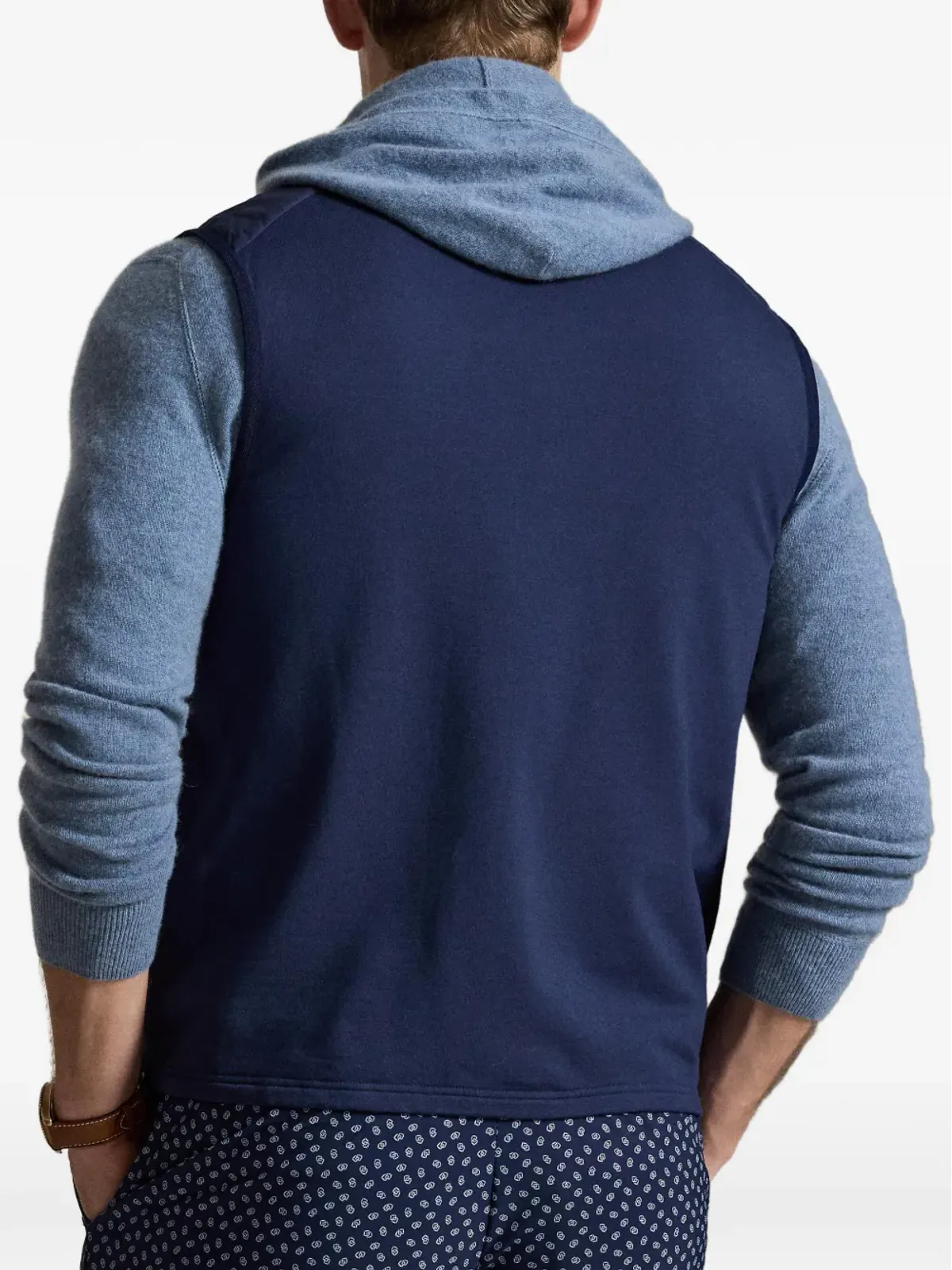 RLX Ralph Lauren 織地ジップベスト - 画像4