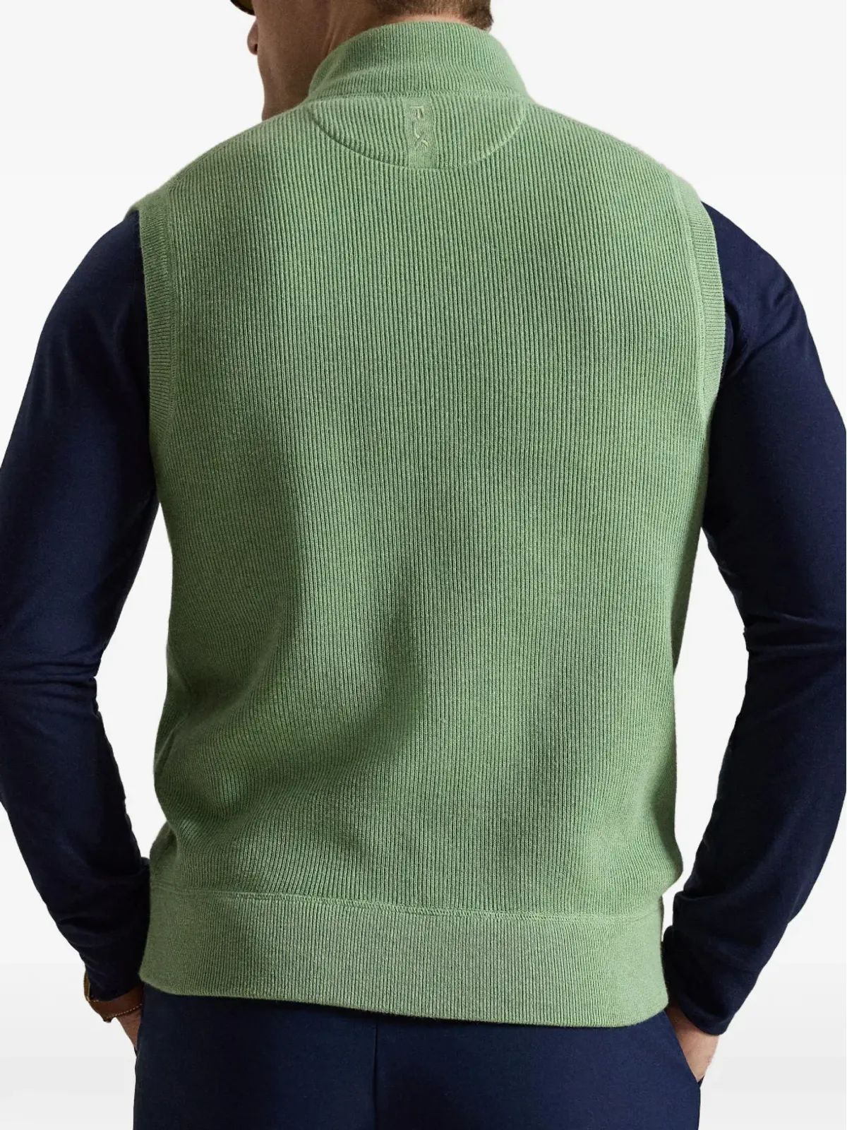 RLX Ralph Lauren モックネック・フルジップ・ジレ - 画像4