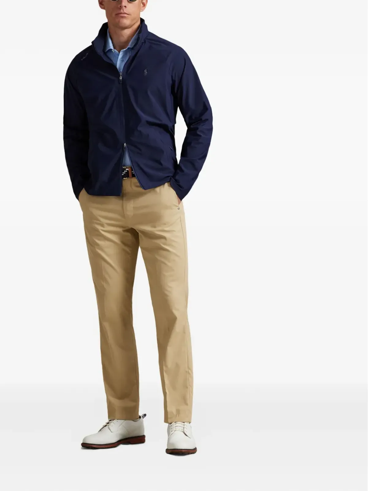 RLX Ralph Lauren ロゴディテール付きの軽量ジャケット - 画像2